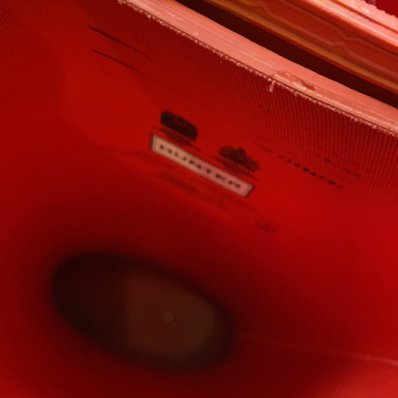 ⭕️Sold⭕️Hunter boots in orange - Picture 5 of 8